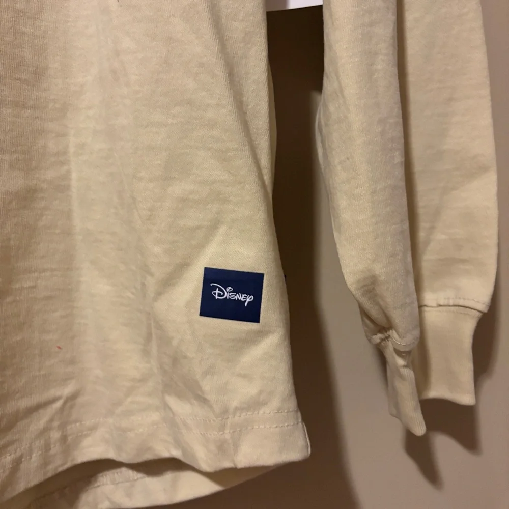 Disney Beige Long Sleeve Tee with Iconic Graphic - Picture 2 of 7